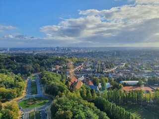 view of the city