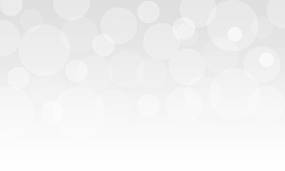 Subtle Enchantment: Abstract Gray Bokeh Lights Background