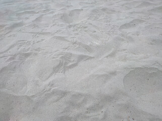 White Sand On the beach Rayong Thailand