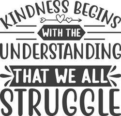 be kind t-shirt design