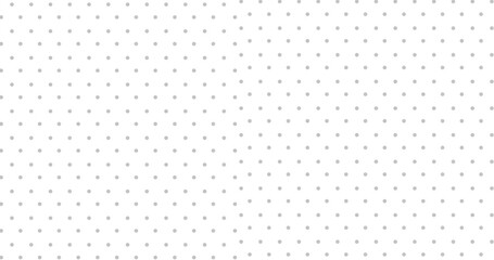 Image of a grid of evenly spaced grey dots on a white background