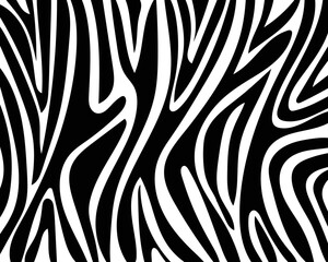seamless zebra skin pattern. vector eps 10