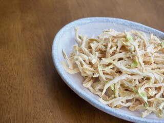 무말랭이, 건조시킨 무, 음식, 요리재료