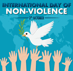 International Day of Non Violence Poster