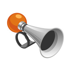 Isometric Klaxon Icon