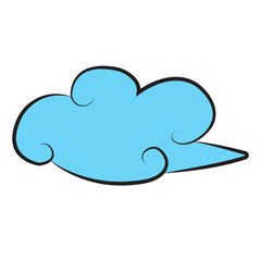 cloud computing concept illustration