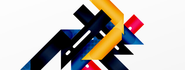 Background minimal geometric composition. Lines design vector illustration for wallpaper banner background or landing page