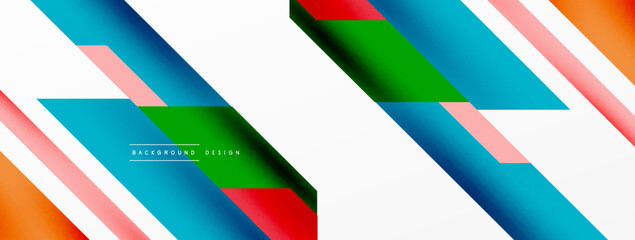 Dynamic lines background. Wallpaper for concept of AI technology, blockchain, communication, 5G, science, business and technology