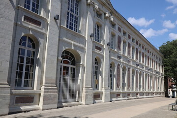 Bâtiment typique, vue de l'extérieur, ville de Amiens, département de la Somme, France