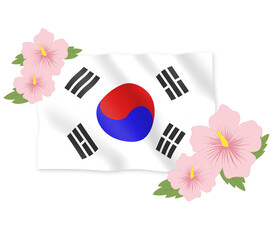 대한민국 상징 - 무궁화와 태극기