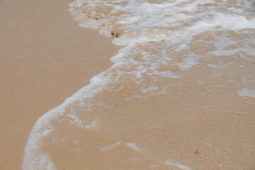 sea waves on the beach