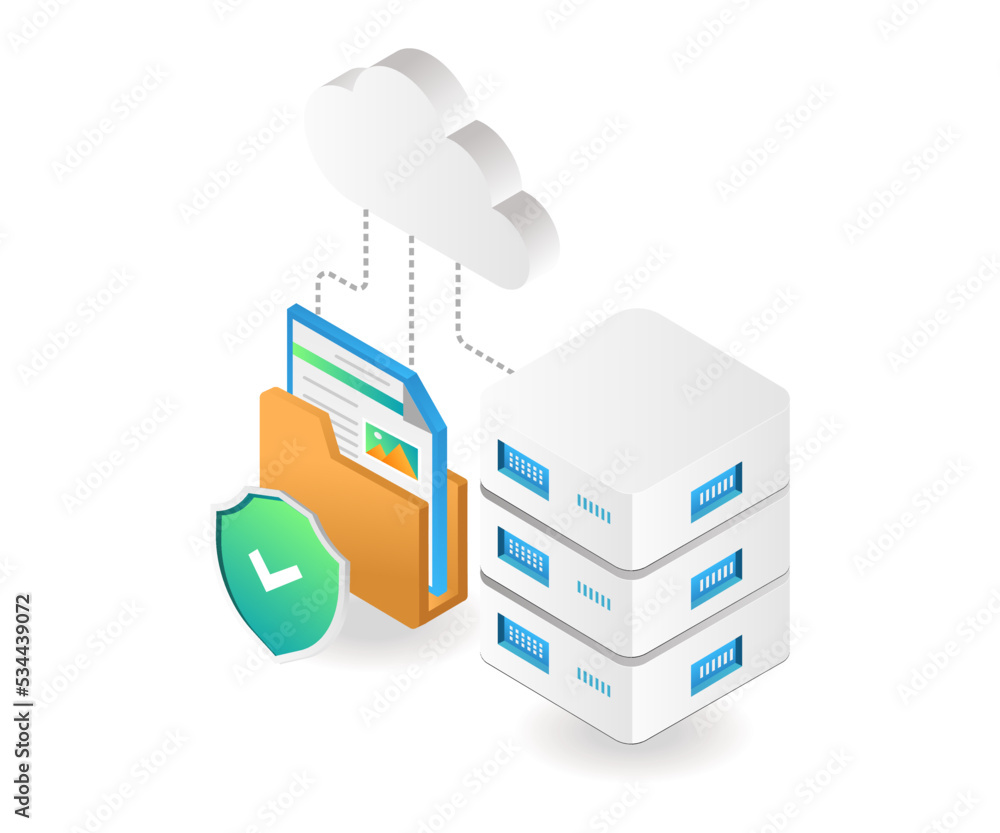 Poster cloud server data security