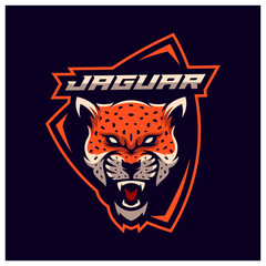 angry jaguar leopard mascot esport logo designs © Top Studio