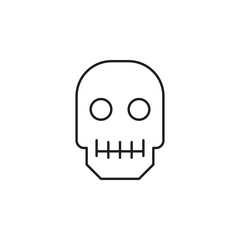skull vector for website symbol icon presentation
