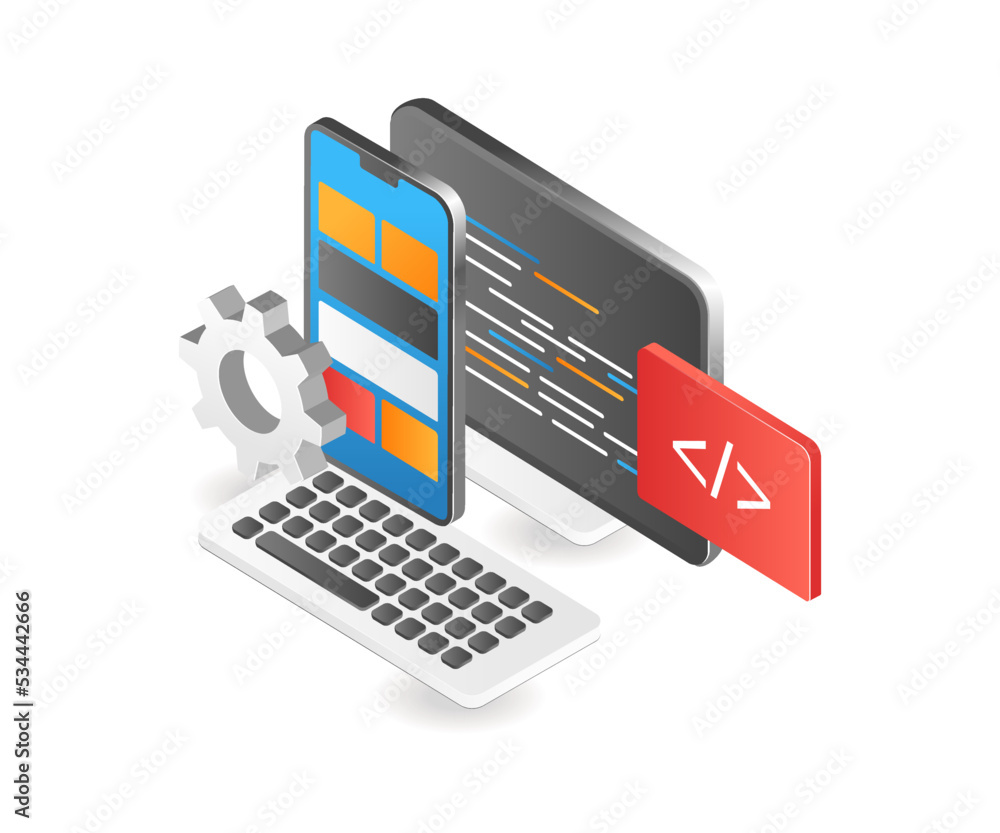 Aufkleber Program language for smartphone application
