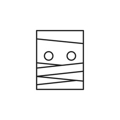 mummy vector for website symbol icon presentation