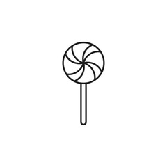 lollipop vector for website symbol icon presentation