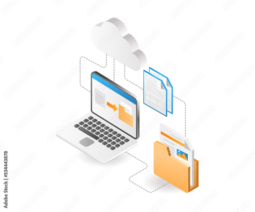 Poster Transfer data to cloud server