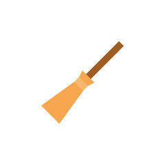 witch broom vector for website symbol icon presentation