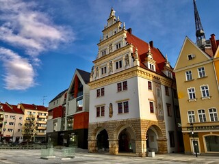 Fototapeta na wymiar Neisse Altstadt / Nysa Altstadt (Polen)