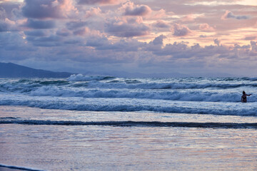 Atlantic Ocean, Biscay, Biarritz in September