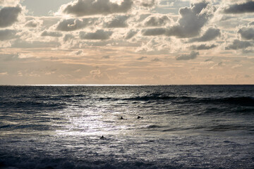 Atlantic Ocean, Biscay, Biarritz in September