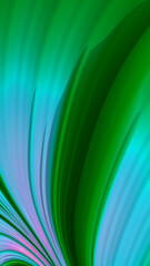 Artistic and imaginative digitally designed abstract 3D fractal background