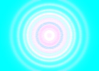 波紋状に広がる円の背景