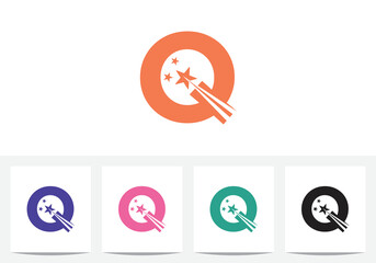 Modern Letter Q Abstract Logo And Icon Design Template In Vector