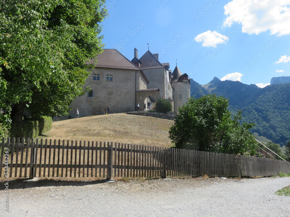 Canvas Prints gruyères, suisse, plus beau village de suisse