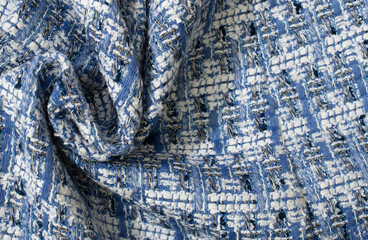 Fabric tweed texture, background.  
Tweed re