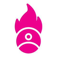 burnout gradient icon