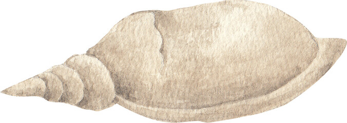 Cartoon fossils icon. Dinosaurs fossilization,bonesl.aleontology digging, animal skeleton museum watercolor illustration