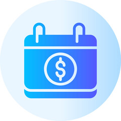 payment day gradient icon