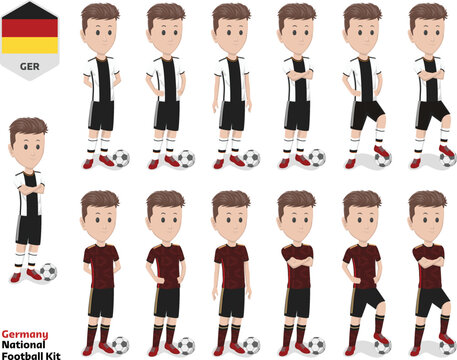 Germany Football Team Kit, Home kit and Away Kit