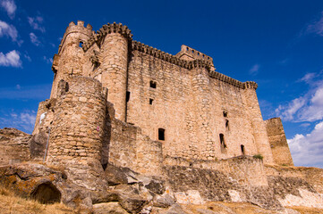 Castillo de Belvis de Monroy, Cáceres, Extremadura.