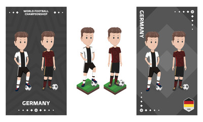 Germany Football Team Kit, Home kit and Away Kit