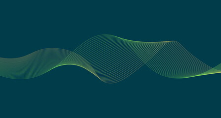 Line Wave Abstract Graphic Background