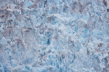 glacier in alaska taken with telephotolens for detail blue global warming in alaska