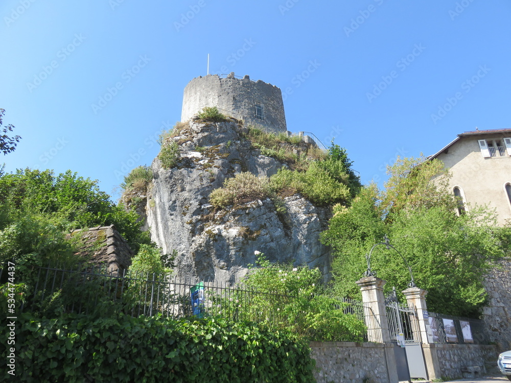 Wall mural château de la roche sur foron, haute savoie, auvergne rhônes-alpes, cité de caractère, france