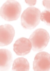 Watercolor Blot Splat Background 