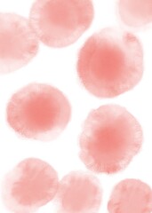 Watercolor Blot Splat Background 