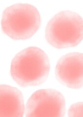 Watercolor Blot Splat Background 