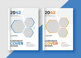 Business Brochure Cover and annual report, poster, flyer, catalog, magazine template layout design