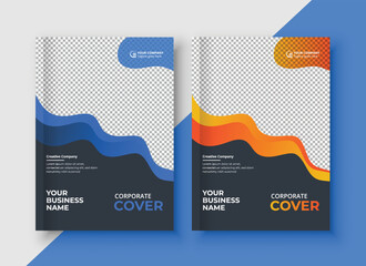 Business Brochure Cover and annual report, poster, flyer, catalog, magazine template layout design