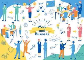 ビジネスシーン素材集