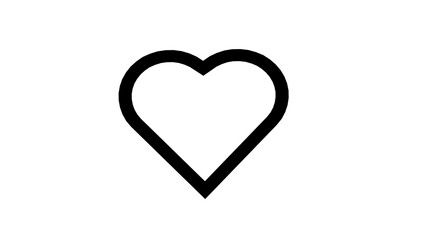love heart valentine logo