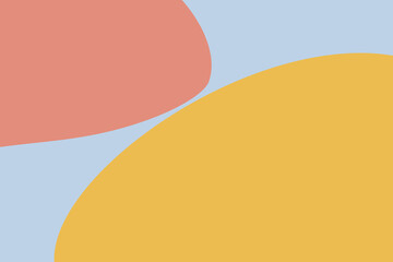 abstract pastel red, blue and yellow background