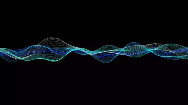 particle wave background. 