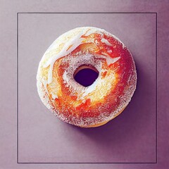 Obraz na płótnie Canvas Tasty doughnuts.